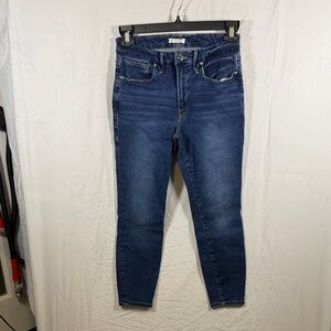 Good American Indigo Skinny Jeans